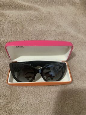 Classic Black Cat-Eye Women's Sunglasses - Kate Spade